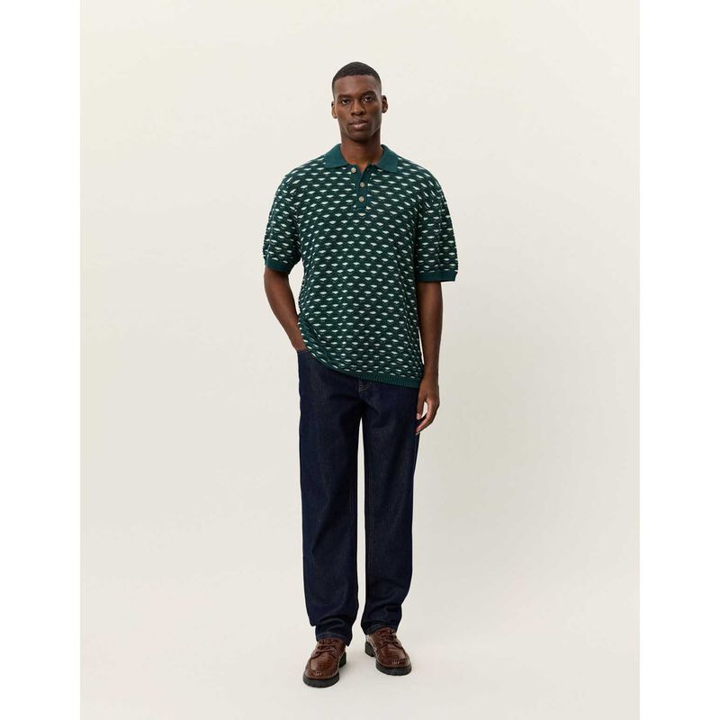 Les Deux Esmay Shell Knitted Polo image number 3